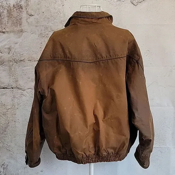 Outback Trading Co Vintage Men's Brown Work Jacket Size L